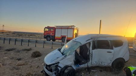 مصرع مسن بحادث طرق في النقب